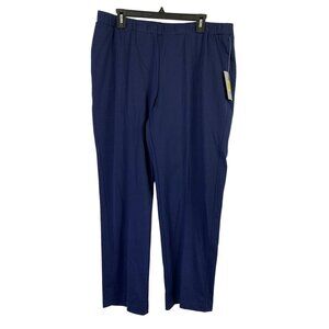 Allison Daley Women's Navy Blue Basic Pants